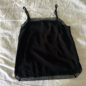 Abercrombie Black Lace Tank